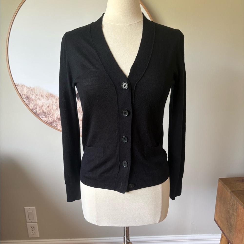 J Crew Factory V-Neck Merino Cardigan Sweater
